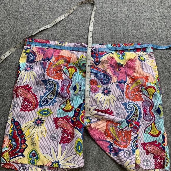 Peter Millar Swim Short Mens 2XL Tropical Paisley Beach Brief Lined Trunks *READ - Picture 3 of 11